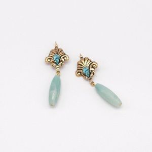 From Italy: Vintage Gold Earrings
